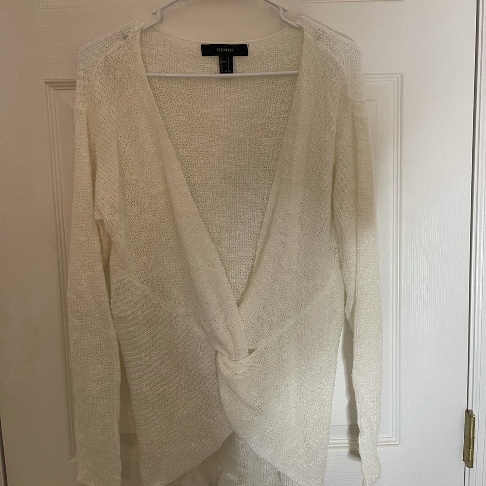 Forever 21 Knot Cardigan